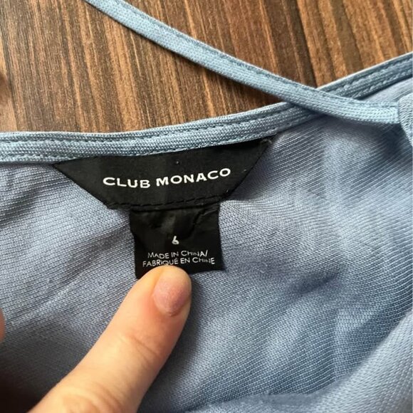 Club Monaco Light Blue Maxi Dress - Picture 3 of 5